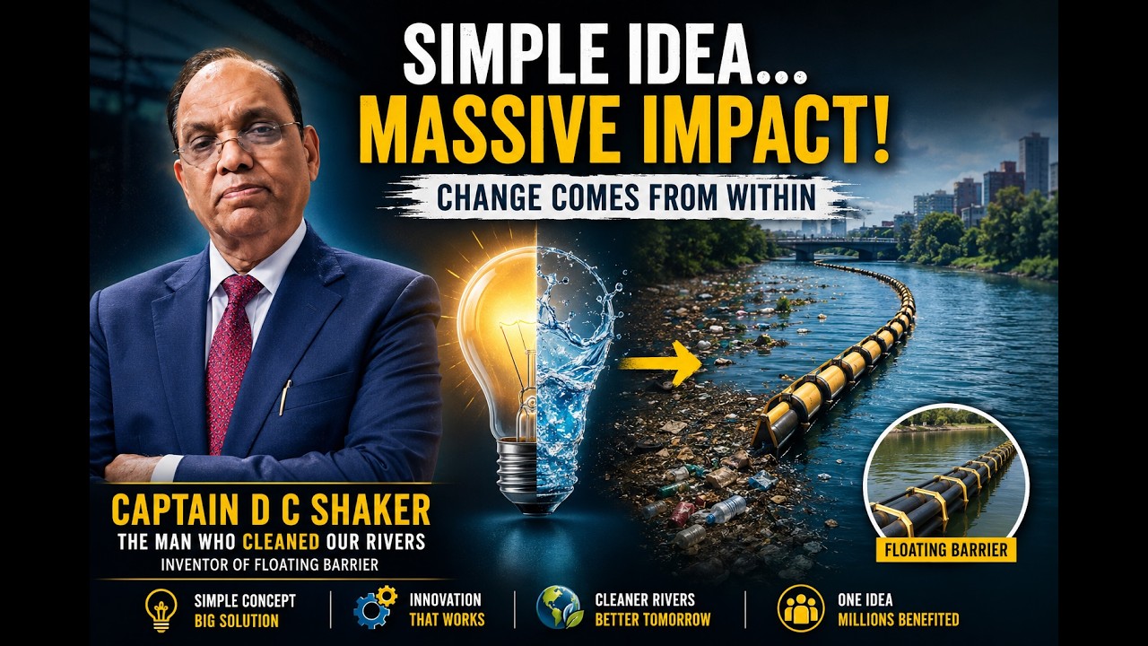 Video: How a retired Indian captain stopped plastic from reaching the sea